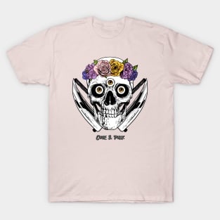 CUTE & PUNK SCULLS by WOOF SHIRT T-Shirt